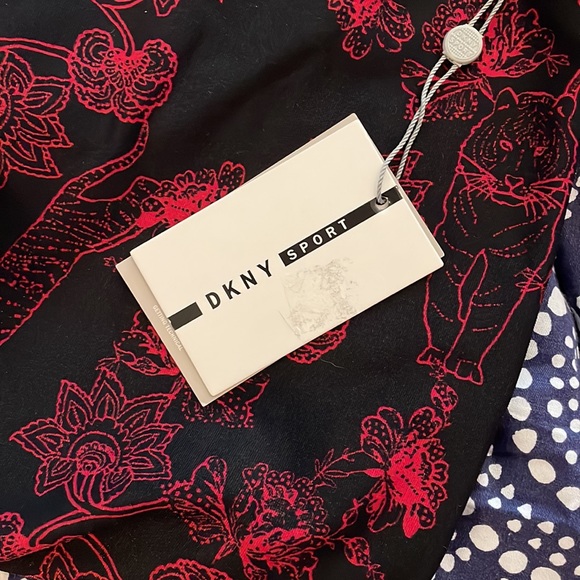 DKNY Sport Sumatra Printed High-Waist Leggings - Picture 6 of 9